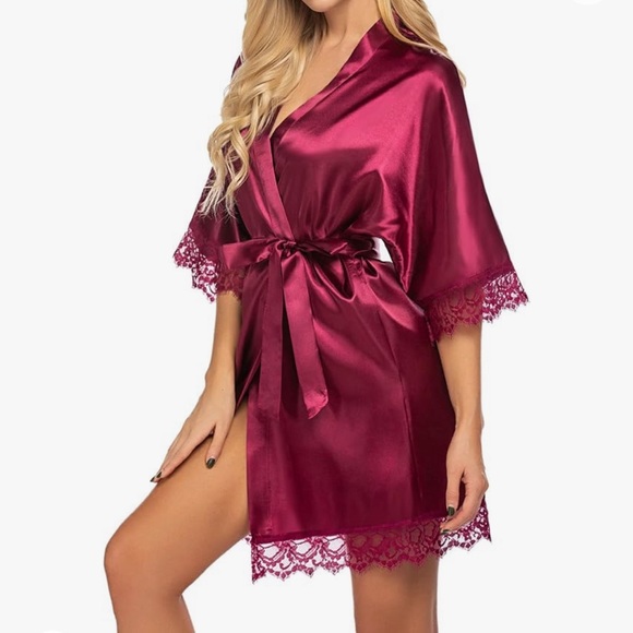 🤍♥️6 Robes~ Bride & Bridesmaids w/Belts - Picture 10 of 10